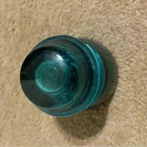 Blue And green Mix Hemingray- 42, Made In The Usa Insulator - Picture 6 of 12